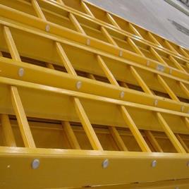 FRP Ladder Cable Tray, 4m Size, Polished Finish