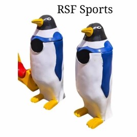 Fiberglass Penguin Waste Bin