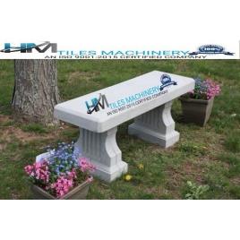 Fibre Garden Bench Mould, No Arm Rest, No Back