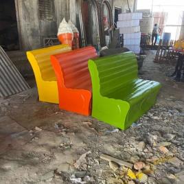 FRP 3 Seater Garden Bench
