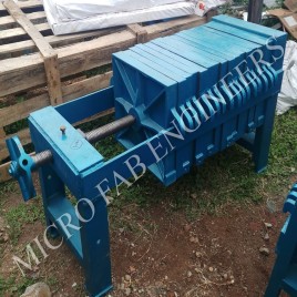Coconut Oil Filtration Press, Semi-Automatic
