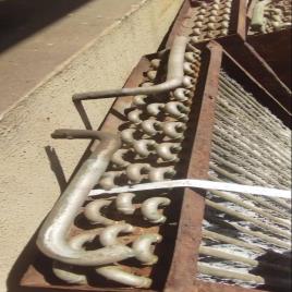 Fin Tube Air Cooled Condenser Machine