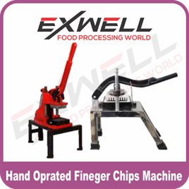 Commercial Manual Finger Chips Machine