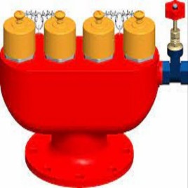 Fire Brigade Inlet Breeching (4-Way)