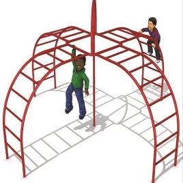 Outdoor Fire Station Climber Equipment
