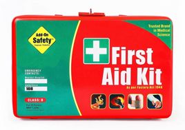 Steel First Aid Kit Class B
