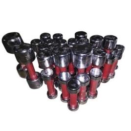 Round Steel Grip Dumbbell
