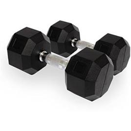Rubber Hexagon Dumbbell