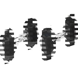 Molded Hexagonal Rubber Dumbbell