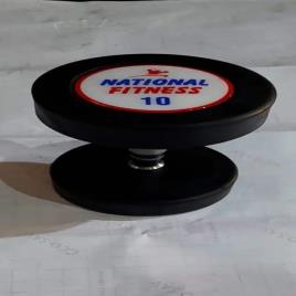 Rubber Fixed Weight Dumbbell