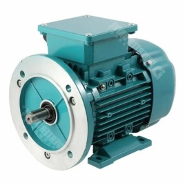 Flange Mount Motor, 2 HP, 4 Poles