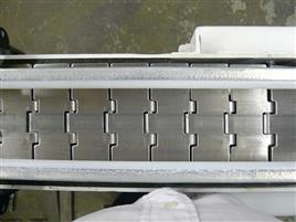 Flat SS Pet Bottle Conveyor, 100-150 kg/ft Capacity