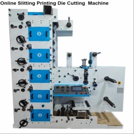 Semi-Automatic Flexo Label Machine