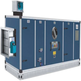 Floor Mounted Air Handling Unit 18000 CFM, GI Construction