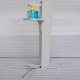 Floor Mounted Foot Operated Sanitizer Machine