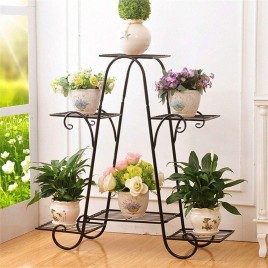 Customized Painted Flower Planter Stand