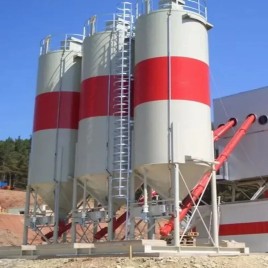 Powdered Material Storage Silos