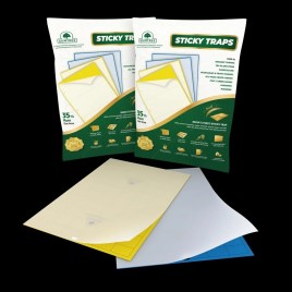 Agriculture Yellow/Blue Flying Insect Sticky Trap (33x25cm)