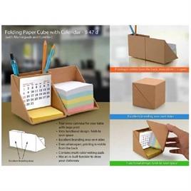 Handmade Paper Cube Stationery