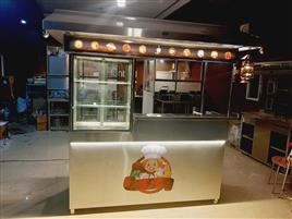 Food Cart 7 Feet x 3 Feet