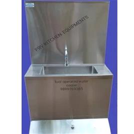Foot Operated Stainless Steel Cooler