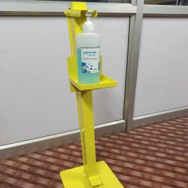 Powder Coated Mild Steel Foot Sanitizer Stand