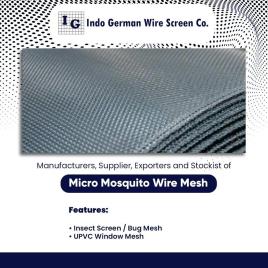 Micro Mosquito Wire Mesh for Windows