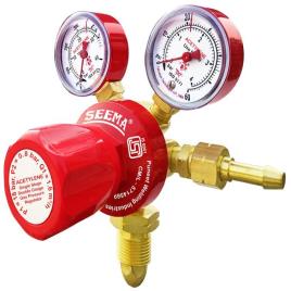 Forged Brass Seema Double Gauge Acetylene Regulator