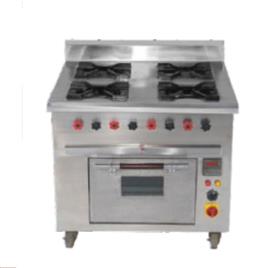 Four Burner Stove With Oven