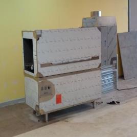 Freestanding Electrolux Rack Conveyor Dishwashing Machine with Dryer