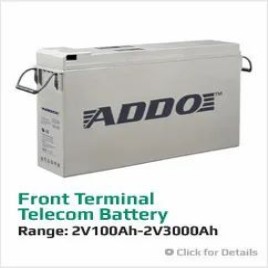 Telecom Battery with Front Terminals