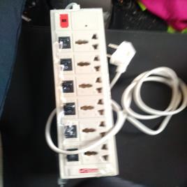 Frontier ABS White 4 Socket Extension Board