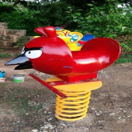 FRP Angry Bird Spring Rider