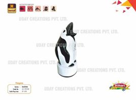 Large FRP Penguin Waste Container, 1.8 M Dia