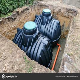 FRP Round Septic Tank