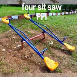 4 Seater FRP Outdoor Playground See Saw