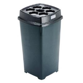 FRP Barrel Waste Container