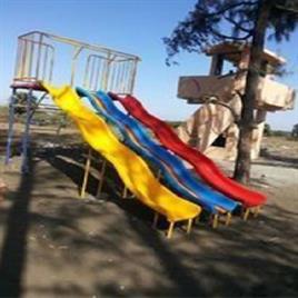 Triple Wave Fibreglass Slide