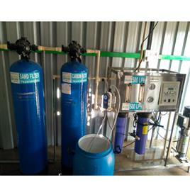 FRP RO Water Machine 500 LPH