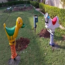 FRP Garden Spring Rider