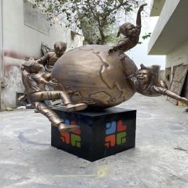 FRP Stone Carved Exterior Statue