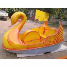 Fiber Swan Paddle Boat