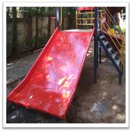 FRP Wide Playground Slide 3.5 Ft Height