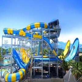 FRP Water Park Tube Slide
