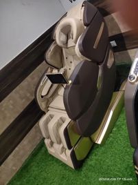 Brown PU Leather Full Body Robotics Chair
