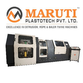 Automatic Plastic Rope Manufacturing Machine