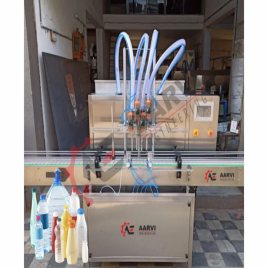 Automatic Fertilizer Bottle Filling & Capping Machine