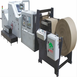 Automatic Paper Bag Manufacturing Machine