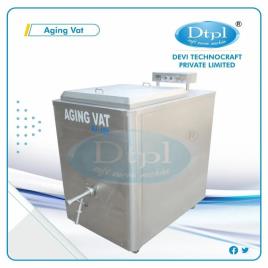 Automatic Stainless Steel Ice Cream Vat Machine - 400 Liters