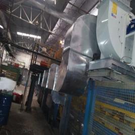 Galvanized Iron Rectangular Factory Duct